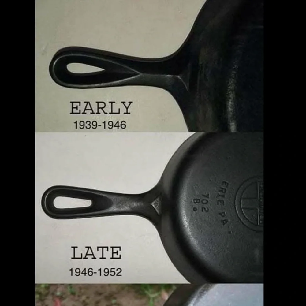 Griswold Cast Iron Skillet #9 Erie PA 1946-1952